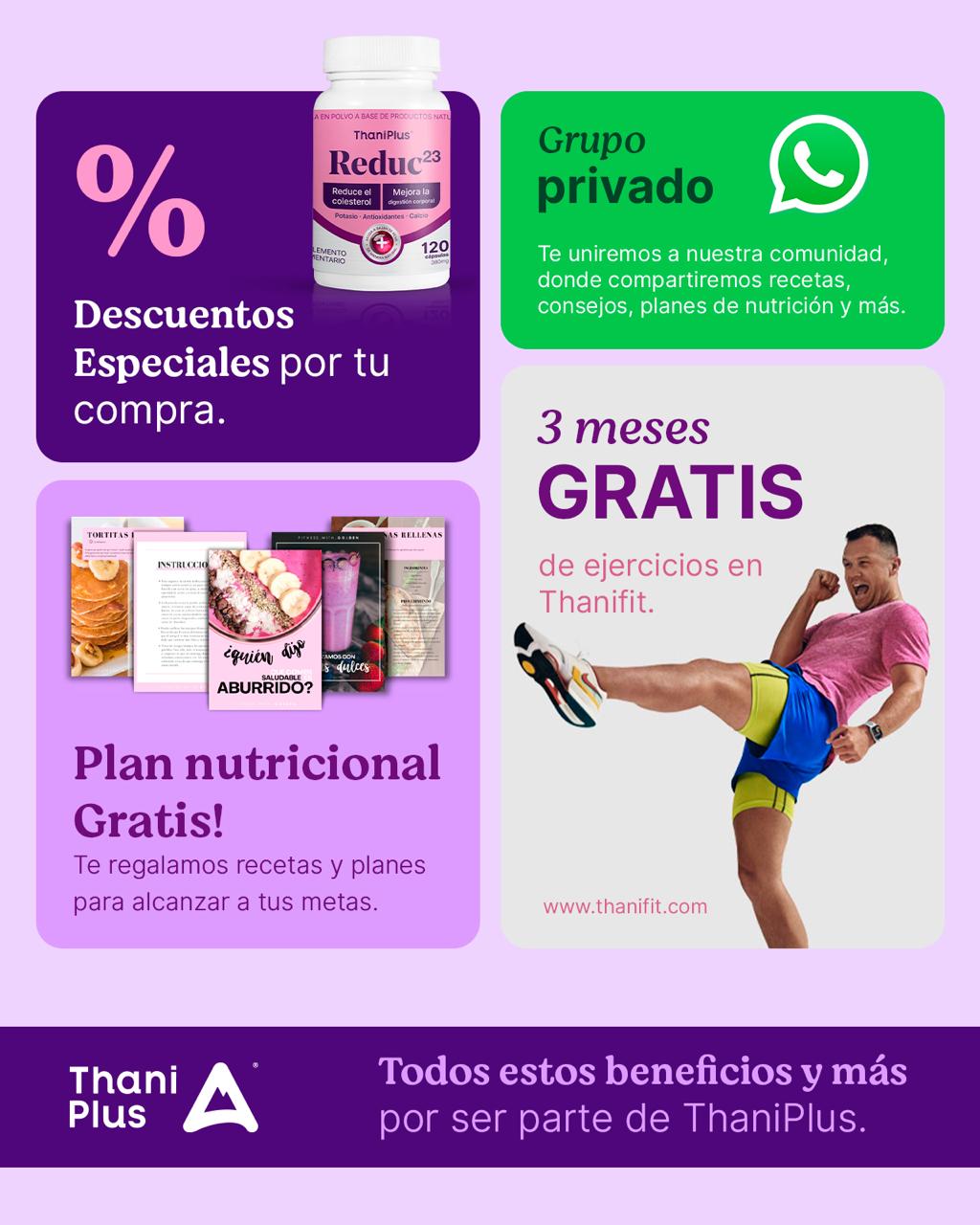 REDUC 23 ThaniPlus 120 Cápsulas | Complemento para Control de Peso