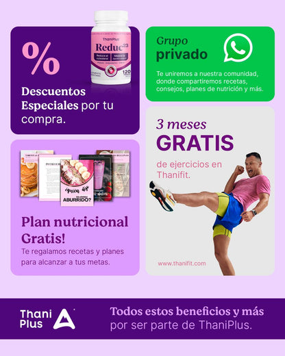 REDUC 23 ThaniPlus 120 Cápsulas | Complemento para Control de Peso