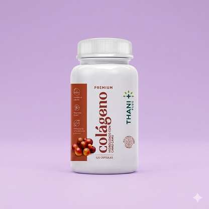 Colágeno Hidrolizado con Camu Camu Premium 120 Cápsulas | ThaniPlus