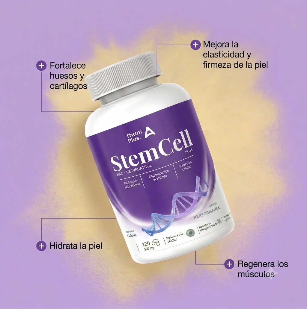 Activador Celular Stem Cell Plus – Con NAD y Resveratrol