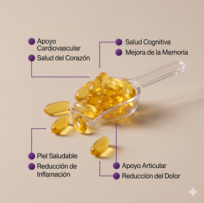 Omega 3 Concentrado ThaniPlus - Soporte Cardiovascular y Cognitivo