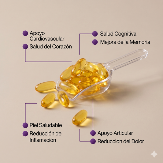 Omega 3 Concentrado ThaniPlus - Soporte Cardiovascular y Cognitivo